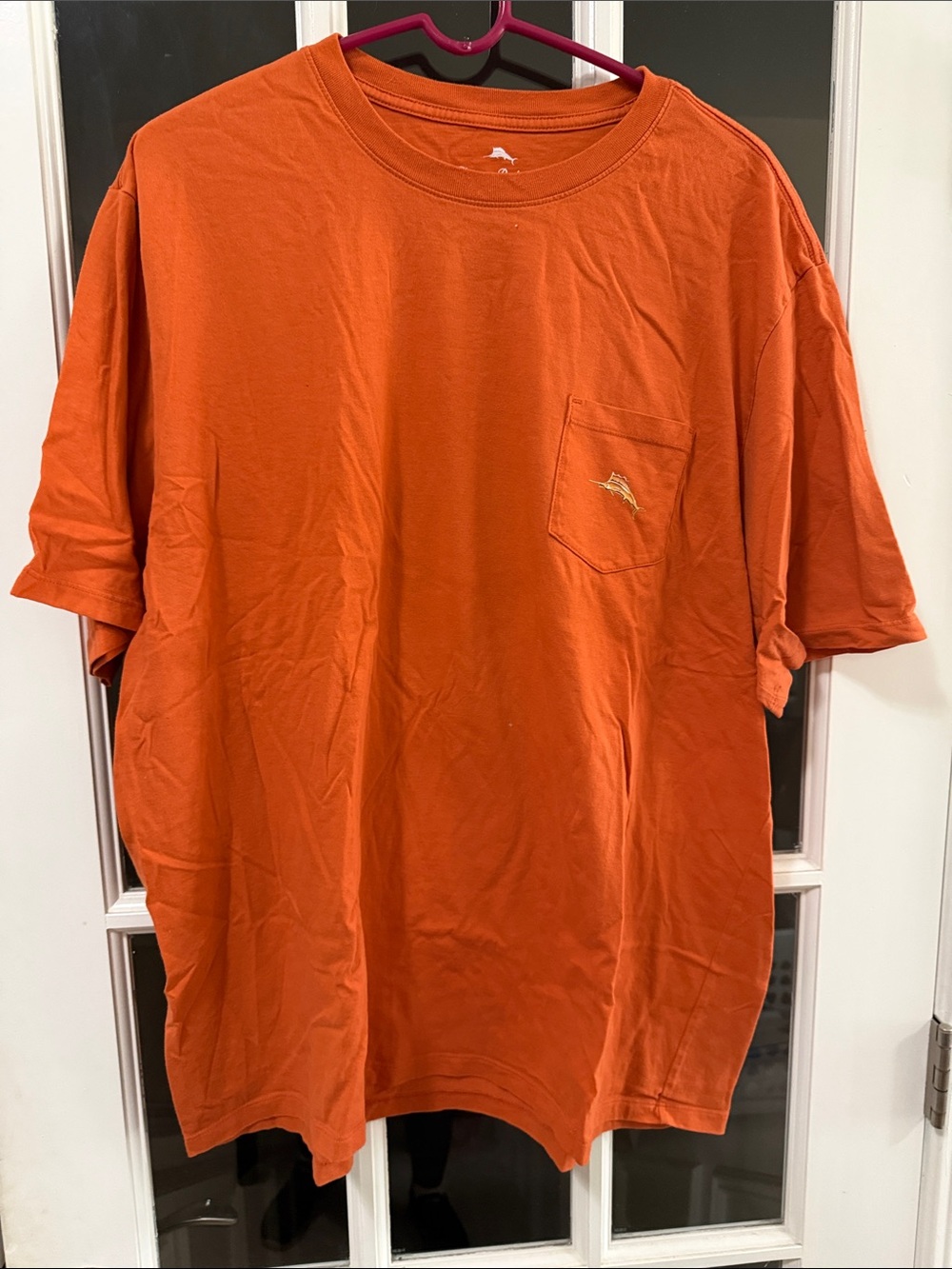 Tommy Bahama Men's Orange Pocket Tee
